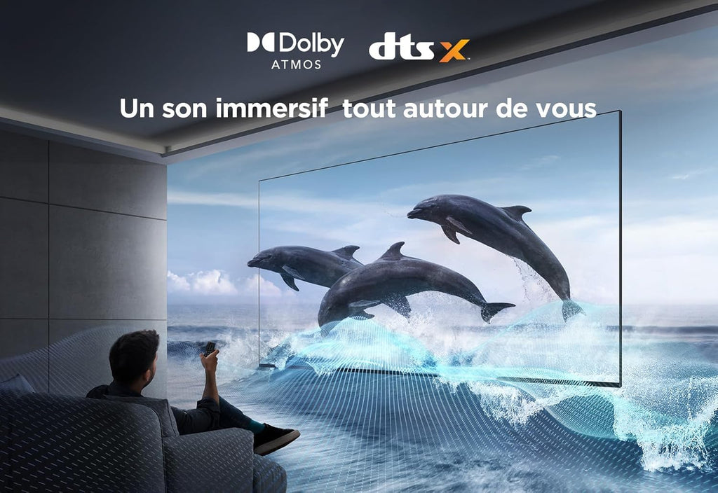TCL 55PF650 55 pulgadas 4K Ultra HD, TV HDR, Smart LED Fire TV (Dolby Vision, Dolby Atmos, DTS, HDR 10, Airplay2, Miracast)