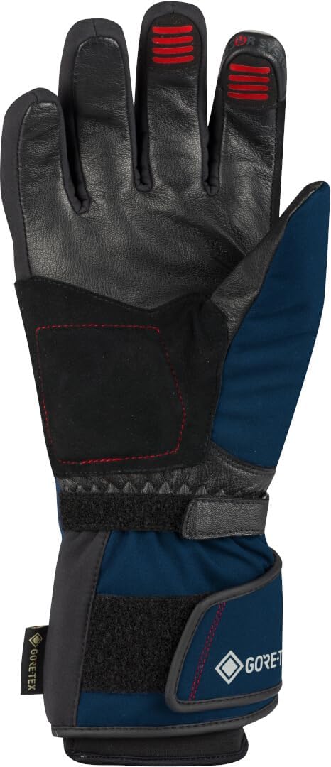 Guantes de moto impermeables BERING Austral GTX, azul/gris, S