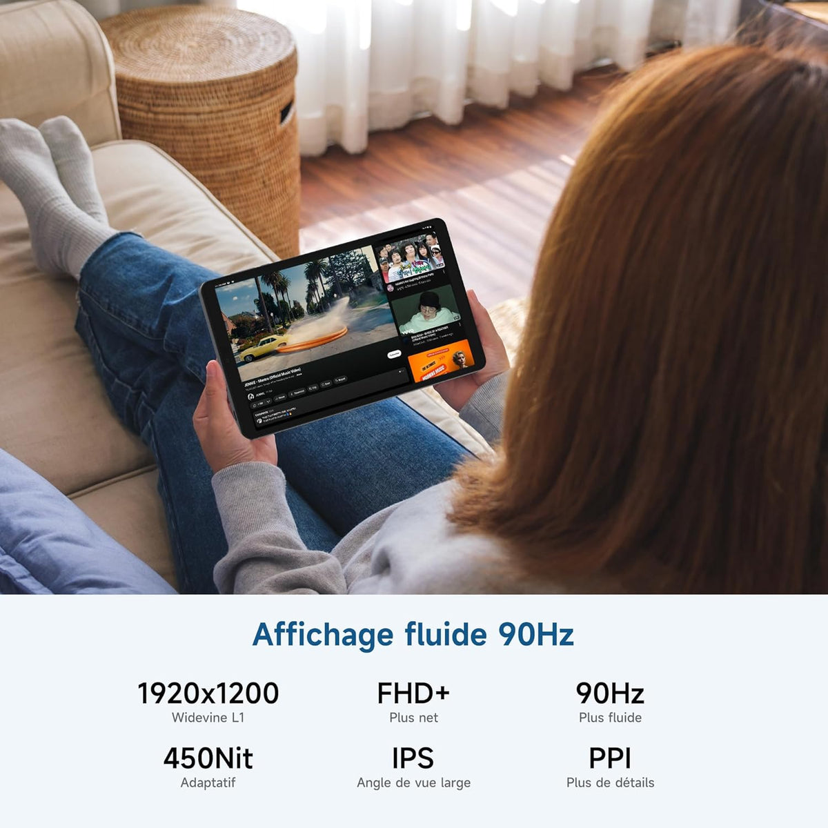 ALLDOCUBE iPlay 70 Mini Pro - Tablette Android 15 | Pantalla de 8,4" 90Hz | MT8791 | 16GB+128GB | 6050mAh | WiFi 6/4G LTE | GPS/Desbloqueo Facial