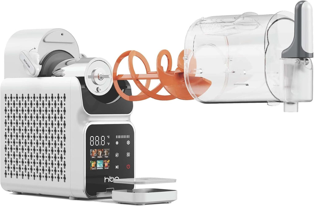 Máquina de granizados HBN 2L para hacer helados en casa con autolimpieza, no requiere hielo, 6 programas para granizados, cócteles, margaritas, frappés y batidos