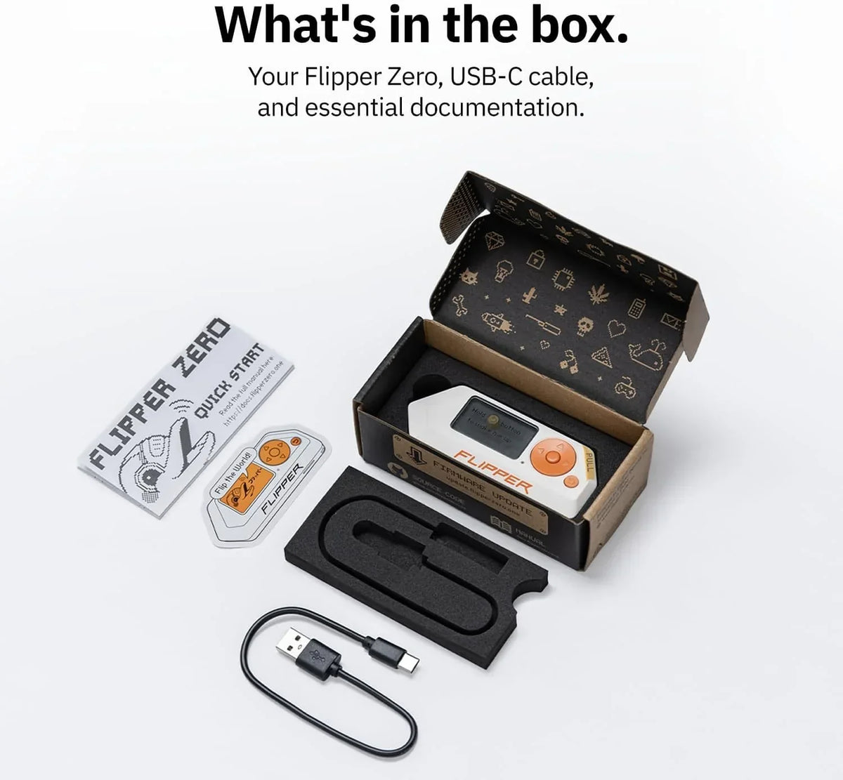 Flipper Zero Multitool de código abierto personalizable, lector RFID NFC, mando a distancia por infrarrojos, explorador de señales inalámbricas, blanco