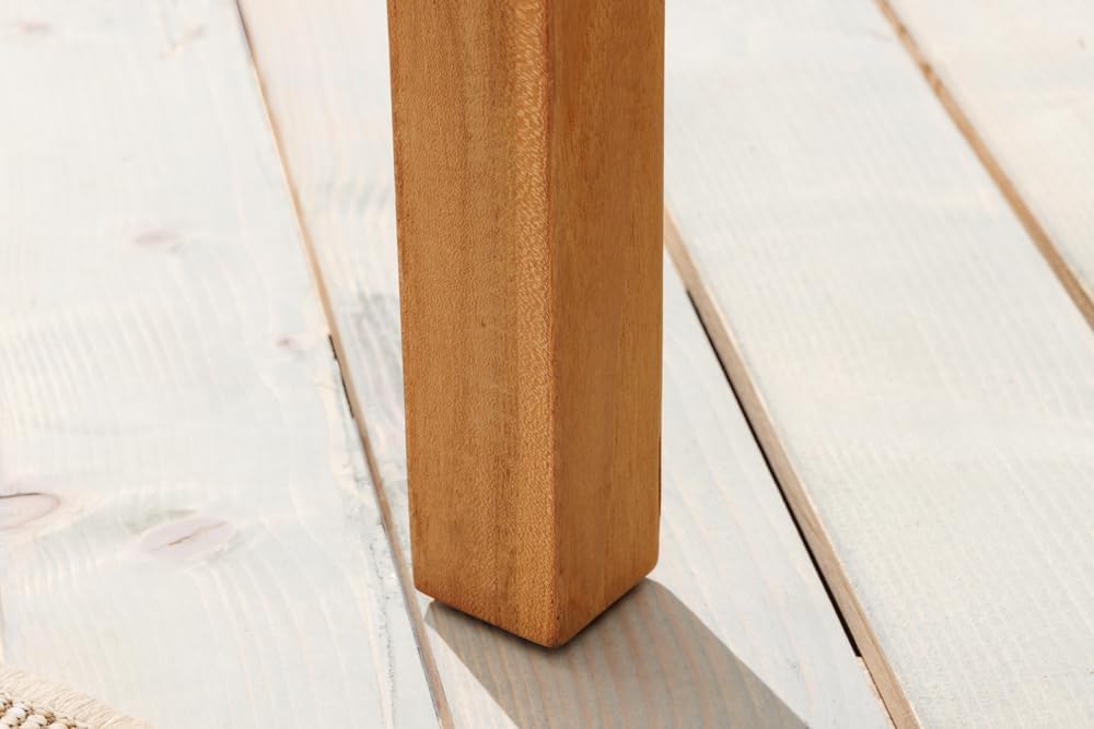 riess-ambiente.de Banco de jardín macizo XXL Empire Teca 150 cm madera de teca natural