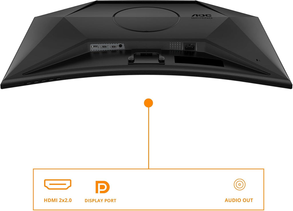 AOC Gaming C27G4ZXED - Monitor curvo FHD de 27 pulgadas, 280Hz, 1ms, HDR10, FreeSync Premium (1920x1080, HDMI, DisplayPort) Negro/Gris