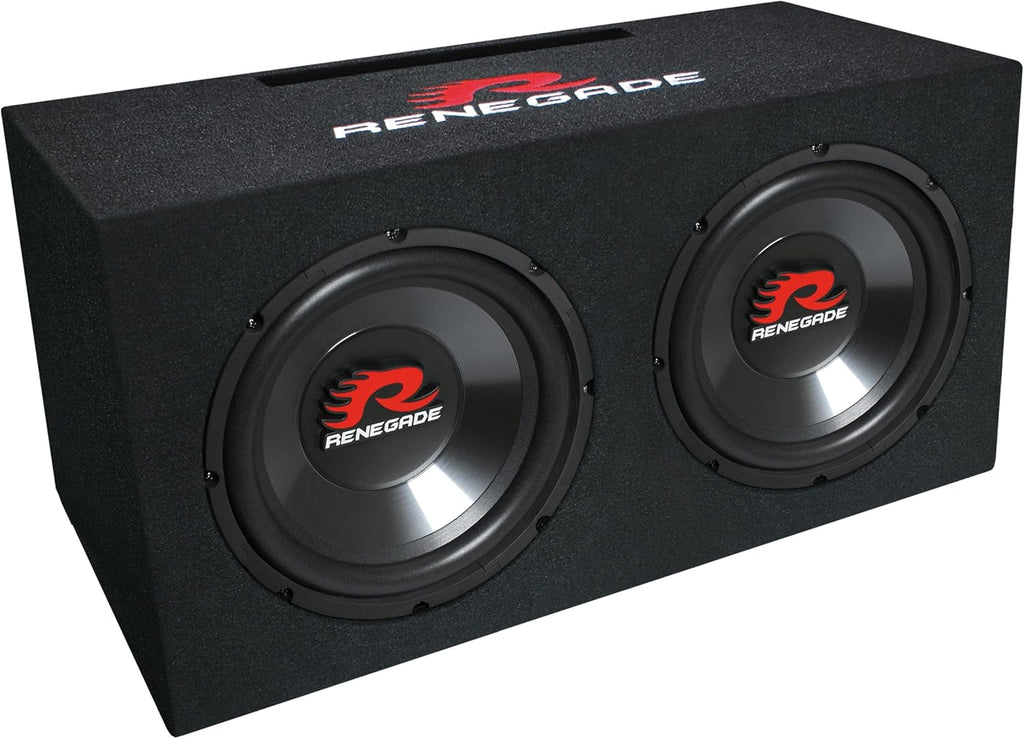Renegade rxv1002 Altavoz de 2 vías redondo – Coche 1000 W (2 vías, 1000 W, 500 W, 4 Ohm, 92 dB, 645 mm)