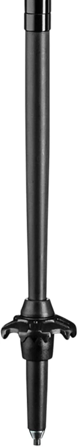 Bastones de trekking Makalu FX Carbon plegables ajustables de 4 piezas con cierre de pinza, eje de fibra de carbono, longitud hasta 130 cm