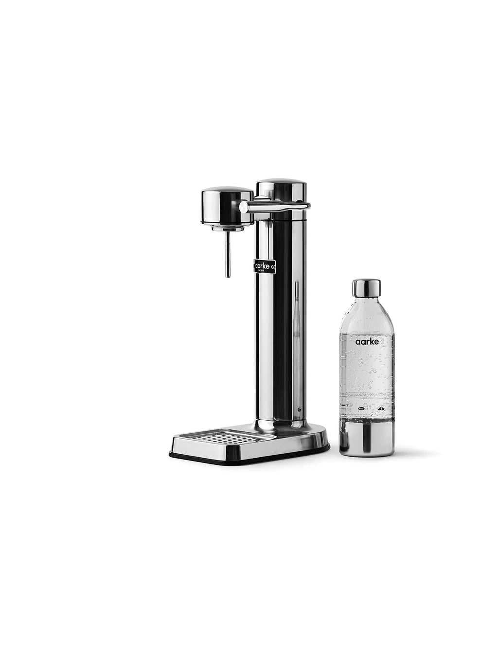 Gasificadora Carbonator 3 acero inoxidable 800 ml manual 2 botellas de PET sin BPA bandeja de goteo