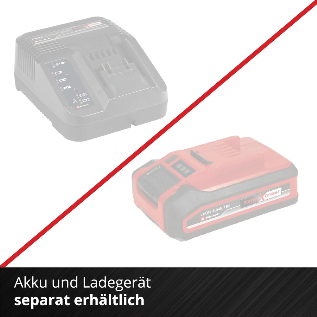 Motoguadaña a batería Einhell GP-BC 36/430 Li BL-Solo PXC, 36 V, 1,0 kW, sin escobillas, 43 cm de ancho de corte, doble hilo, sin batería