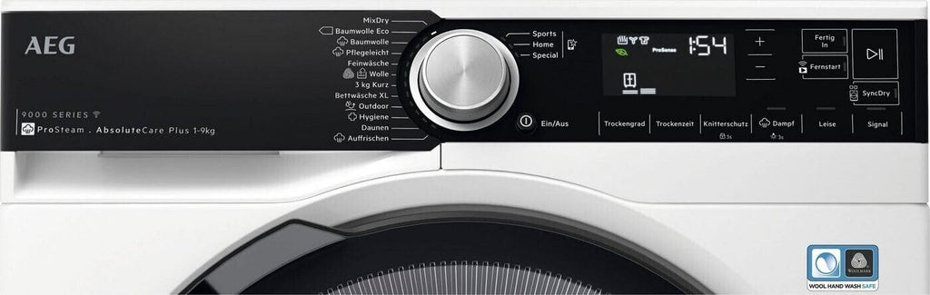 Secadora con bomba de calor AEG TR9DW80690, blanco, A+++