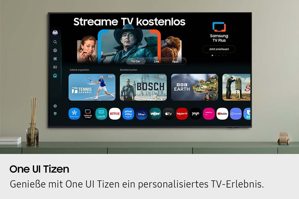 Televisor Samsung QLED Q7F2 4K de 55 pulgadas (138 cm) UHD, procesador Q4 AI, Quantum Dot para colores reales, escalado a 4K, seguridad Knox, Gaming Hub, contenido gratuito, Smart TV con Samsung Vision AI