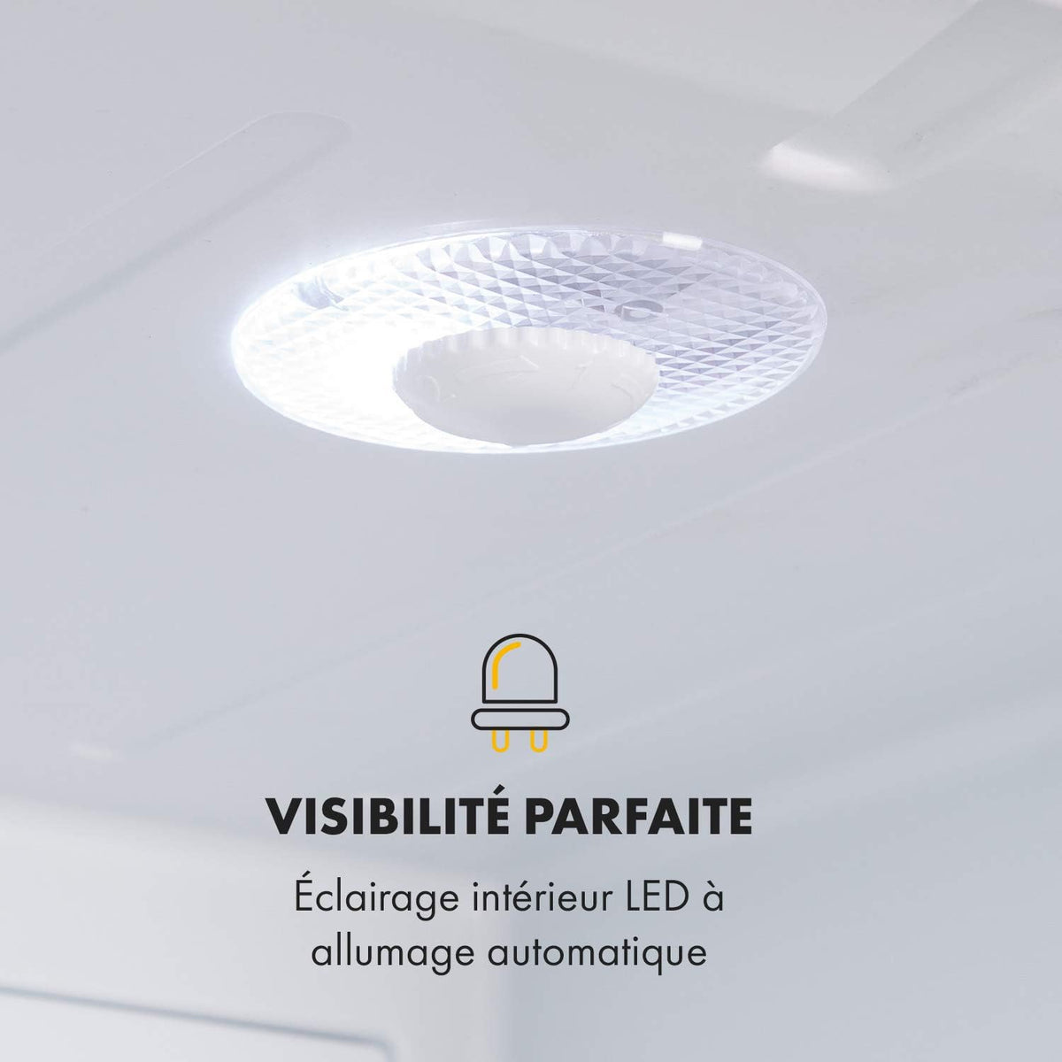 KLARSTEIN Happy Hour Mini nevera silenciosa para habitación/cosméticos, ultracompacta, minibar, refrigerador para alimentos, bebidas, estantes ajustables, mini nevera para camping, coche, 5-15°C, 40L