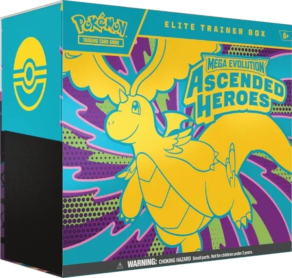 Juego de Cartas Coleccionables Pokémon: Megaevolución 2.5 Héroes Ascendidos - Caja de Entrenador de Élite