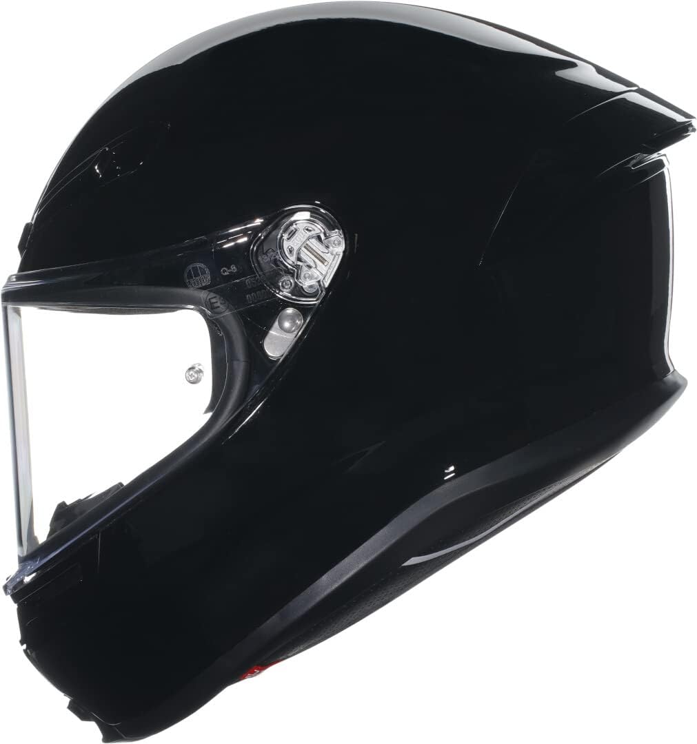 AGV - K6 S AGV E2206 MPLK, Casco de moto integral, Unisex, Negro, L