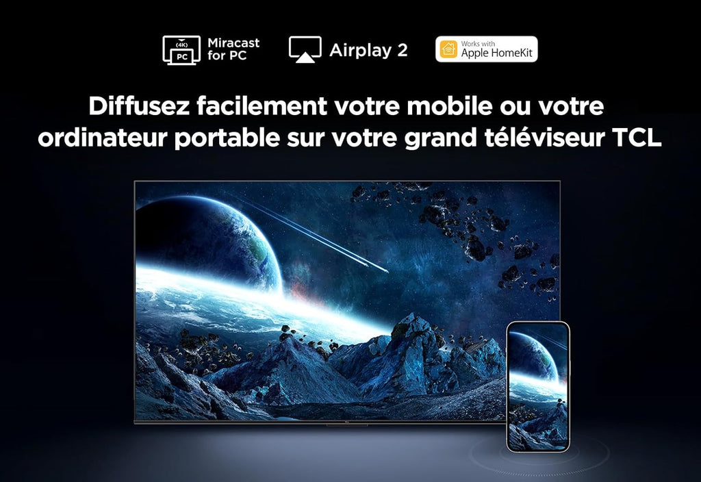 TCL 55PF650 55 pulgadas 4K Ultra HD, TV HDR, Smart LED Fire TV (Dolby Vision, Dolby Atmos, DTS, HDR 10, Airplay2, Miracast)