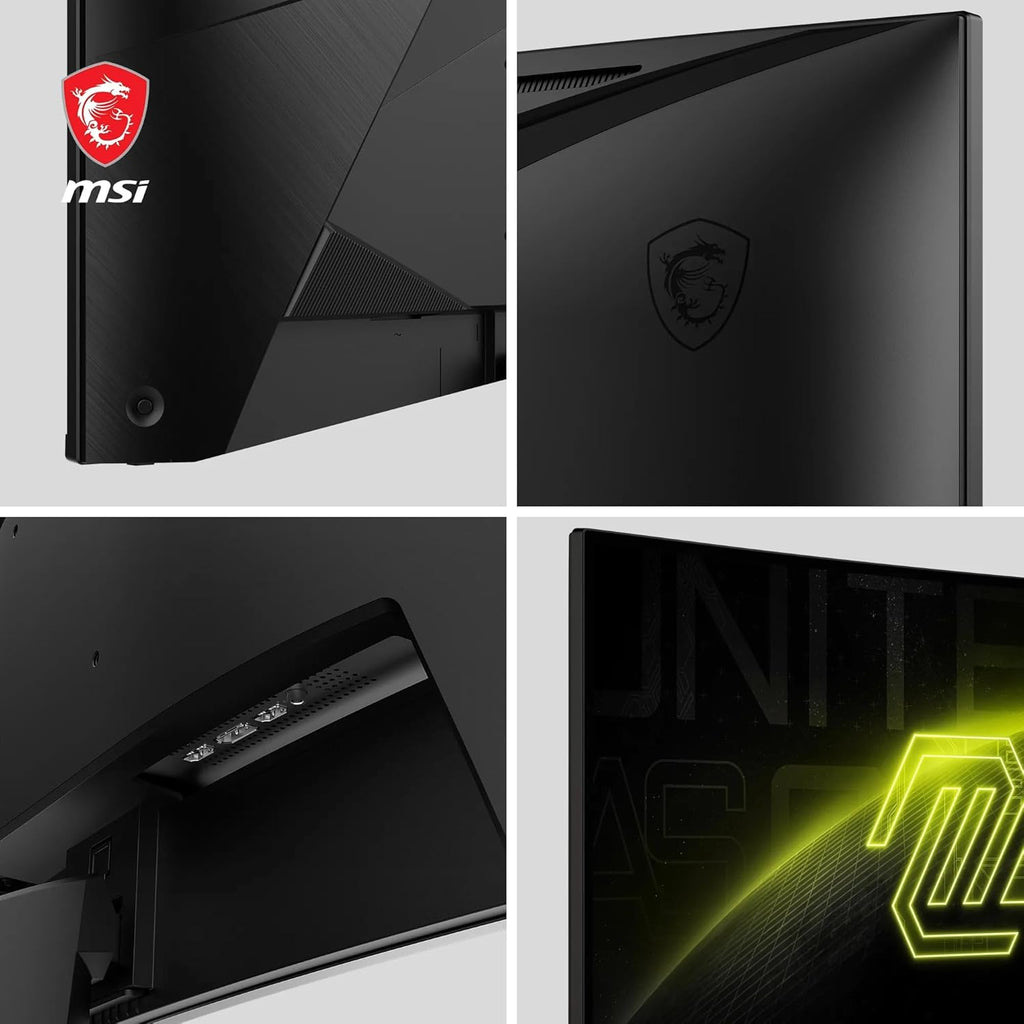 Monitor gaming curvo MSI MAG 27C6F de 27" FHD - Panel Rapid VA 1920 x 1080 1500R, 180 Hz / 0,5 ms (GtG, Mín.), Adaptive-Sync - DP 1.2a, HDMI CEC