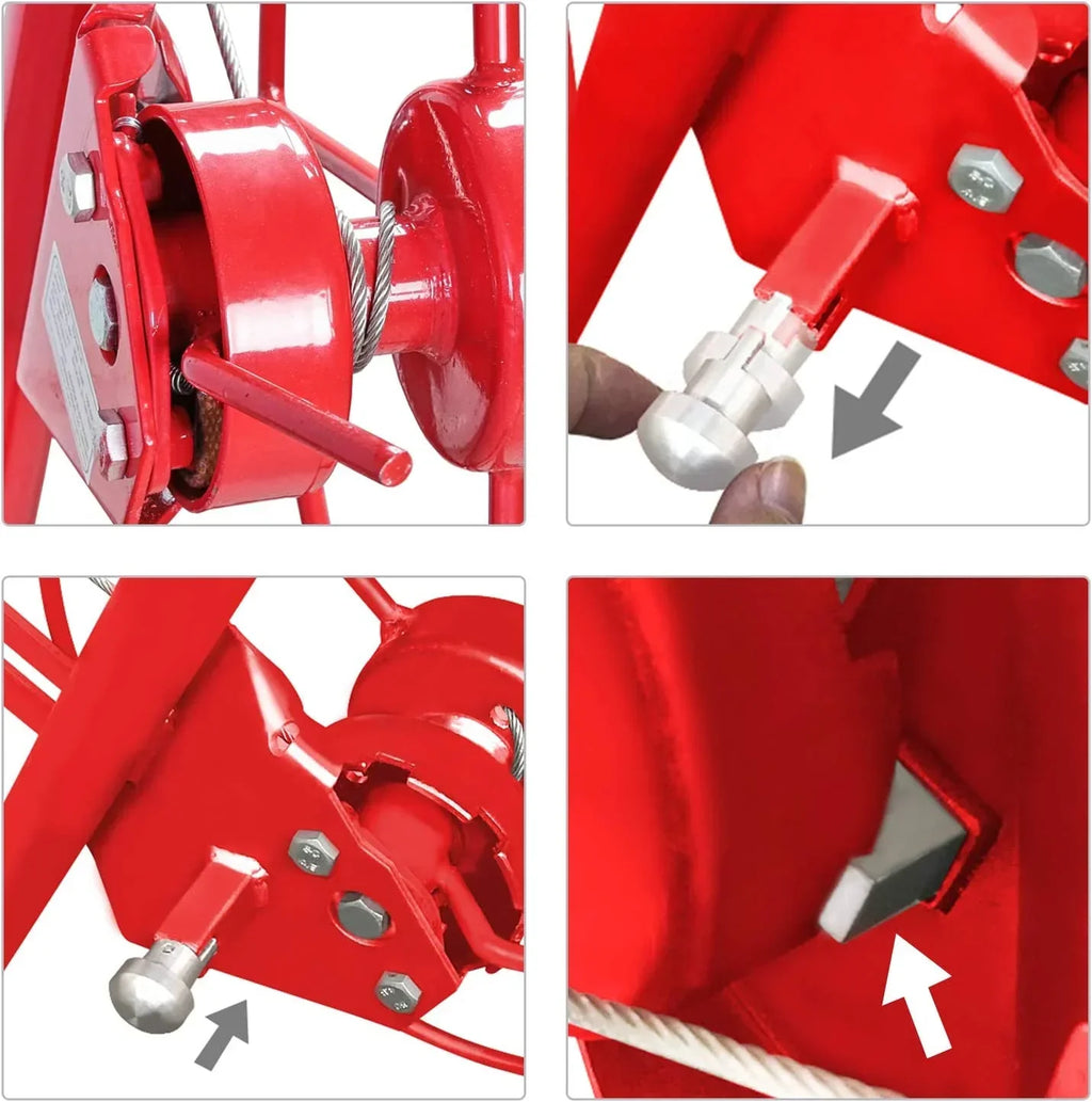 Elevador de paneles Sonnewelt, capacidad de carga de 68 kg, plegable, altura ajustable de 140 cm a 350 cm