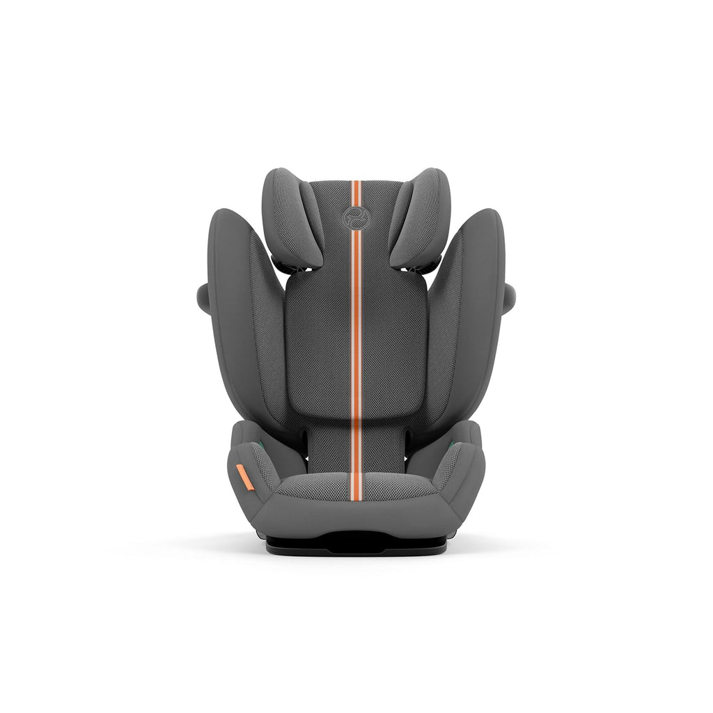 CYBEX Gold Silla de coche infantil Solution G i-Fix, para coches con y sin ISOFIX, desde aprox. 3 hasta 12 años (100 - 150 cm), desde aprox. 15 hasta 50 kg, Lava Grey