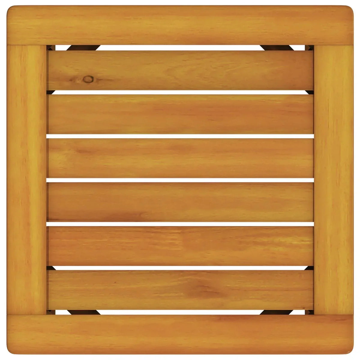 2025 Tumbonas 2 uds con Mesa y Cojines de Madera Maciza de Acacia, Tumbona con Cojines Crema de Madera Maciza de Acacia, Mesa Auxiliar de Jardín 35x35x34 cm de Madera Maciza de Acacia V8526