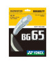 Naciąg do badmintona Yonex BG65 set. 10 m. 0,70 mm. white